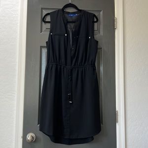 Apt 9 black dress w drawstring